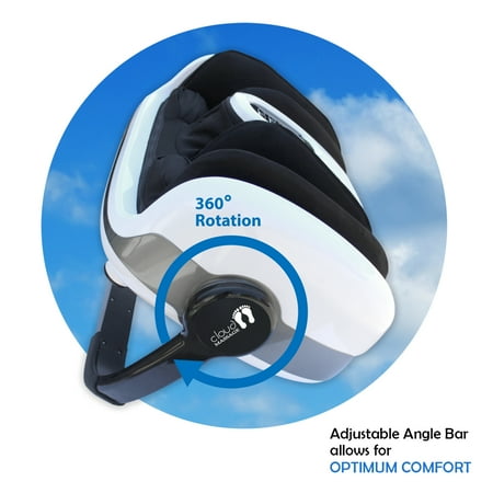 Shiatsu Foot Ankle Leg Heel Toes and Calf Massage w/ Heat Therapy Deep Kneading Machine For Tired Feet, Plantar Fasciitis , Diabetics , Neuropathy Increases Blood Flow Circulation