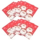 thumbnail image 4 of KAKOWELY 40 servilletas de papel desechables de doble capa para fiestas navideñas, gruesas y rojas, para cenas y fiestas., 4 of 4