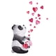 thumbnail image 3 of Yuarrent Pegatina de pared de Panda chino, autoadhesiva de PVC, calcomanía de pared, pegatina de Panda para refrigerador, póster de arte de Decoración del hogar, 3 of 6