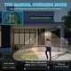thumbnail image 3 of Lámpara de pared exterior LONEDRUID con sensor de movimiento impermeable 1100LM, 3 of 7