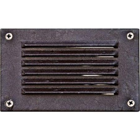 

Dabmar Lighting LV-LED675-BZ 2.5W & 12V JC-LED 18 LEDs Louvered Down Cover Step Light - Bronze