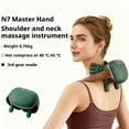thumbnail image 3 of Electric Kneading Muscles Massage Pillow Bionic Neck Shoulder Massager Heated Back Massagers Neck Waist Leg Body, 3 of 10