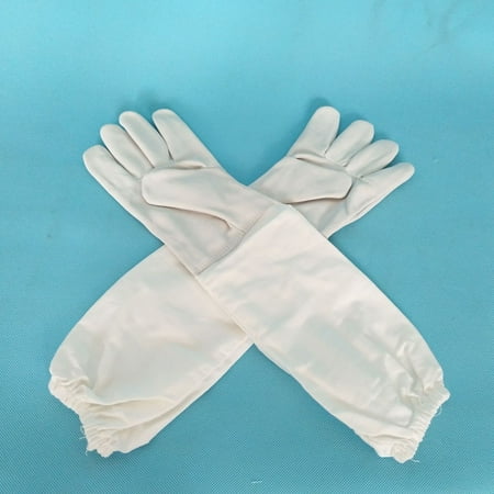 

Clearance! Lognanla Tools Beeware Sheepskin Beekeeping Gloves Tools Beekeeping Supplies Beekeeper Hummingbird Feeder White