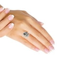 thumbnail image 2 of Natural Dendrite Opal Ring 925 Sterling Silver Handmade Jewelry, 2 of 6