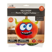 Way To Celebrate Halloween Plastic Pumpkin Pushins, Monster
