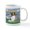 White, variant on CafePress - Lilies / Papillon (F) Mug - 11 oz Ceramic Mug - Novelty Coffee Tea Cup
