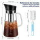 thumbnail image 3 of SKM-MX Cafetera Helada Cafetera Hermética Para Infusor Café En Frío Cold Brew Jarra De Vidrio Con Fi, 3 of 7