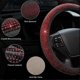 thumbnail image 4 of 38 cm Crystal Steering Wheel Cover, Universal Diamante Steering Wheel Cover Velvet Steering Wheel Cover Anti-skid Car Steering Wheel Covers,red, 4 of 5