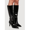 thumbnail image 2 of Women's Pointy Toe Side Zip High Heel Boots, 2 of 3