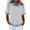 #135-White, variant on Cutuoiiu Short Sleeve Sweatshirts for Women Daily Printing Denim Patchwork Lapel Waffle Summer Clothes Gifts