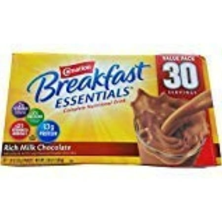 Carnation Breakfast Essentials Rich Milk Chocolate Instant Breakfast Packets In Box 37.76 Oz - Pack Of 2