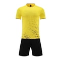 thumbnail image 6 of Xyant Boys Athletic Short Sleeve T Shirts Kids Quick Dry Sports Performance Tees Tops (Yellow,9-10 Years), 6 of 6