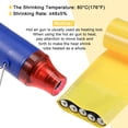 thumbnail image 5 of Unique Bargains 85mm Flat 10ft Yellow PVC Heat Shrink Tube Wraps Battery Wrap for Big Battery Pack, 5 of 5