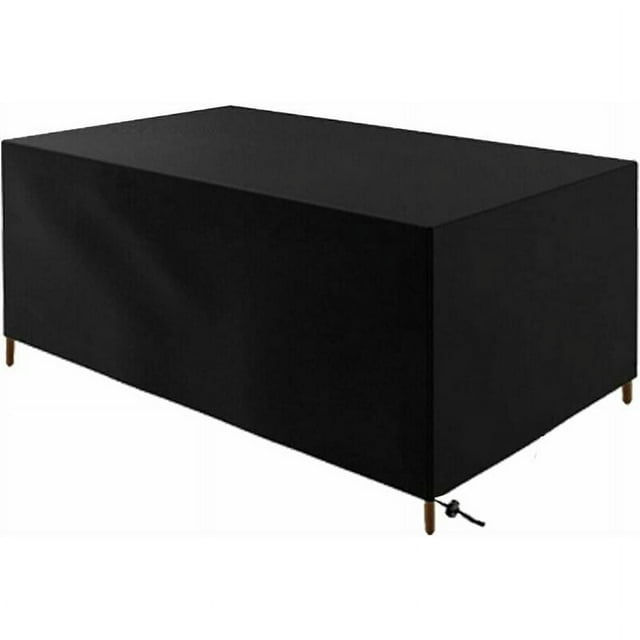 Enveloppe de Mobilier de Patio, Housse de Mobilier de Patio Imperméable Robuste, Tissu Oxford avec Revêtement PVC Renforcé pour Ensembles de Meubles d'Extérieur, Utilisation et Nettoyage Faciles