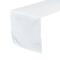 Your Chair Covers - 14 x 108 Inch Polyester Table Runner White