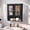 Black, variant on ASJMR Bathroom Wall Cabinet with Mirror, Bathroom Medicine Cabinet with 2 Doors , Wall-mounted Storage Cabinet with Adjustable Shelves (Suitable for Bathrooms, Laundry Rooms and Kitchens), White