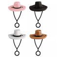 thumbnail image 4 of TUMALL 4 tapas de silicona para sombrero de vaquero, compatibles con vasos de 30 y 40 oz (DIY), color blanco, 4 of 8