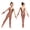 Dusty Pink, variant on iiniim Girls Sparkly Stirrup Gymnastics Leotard Full Bodysuit Stretchy Long Sleeve Dance Unitard Burgundy 6