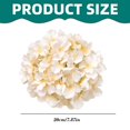 thumbnail image 3 of Clearance Under $1 Artificial Hydrangea Heads, Dense Realistic Flower Heads for DIY Arrangements, Beige, 3 of 6