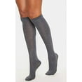 thumbnail image 6 of Yacht & Smith 6 Pairs of Girls Knee High Socks, Flat Knit, School Socks (6 Pairs Solid Gray), 6 of 6