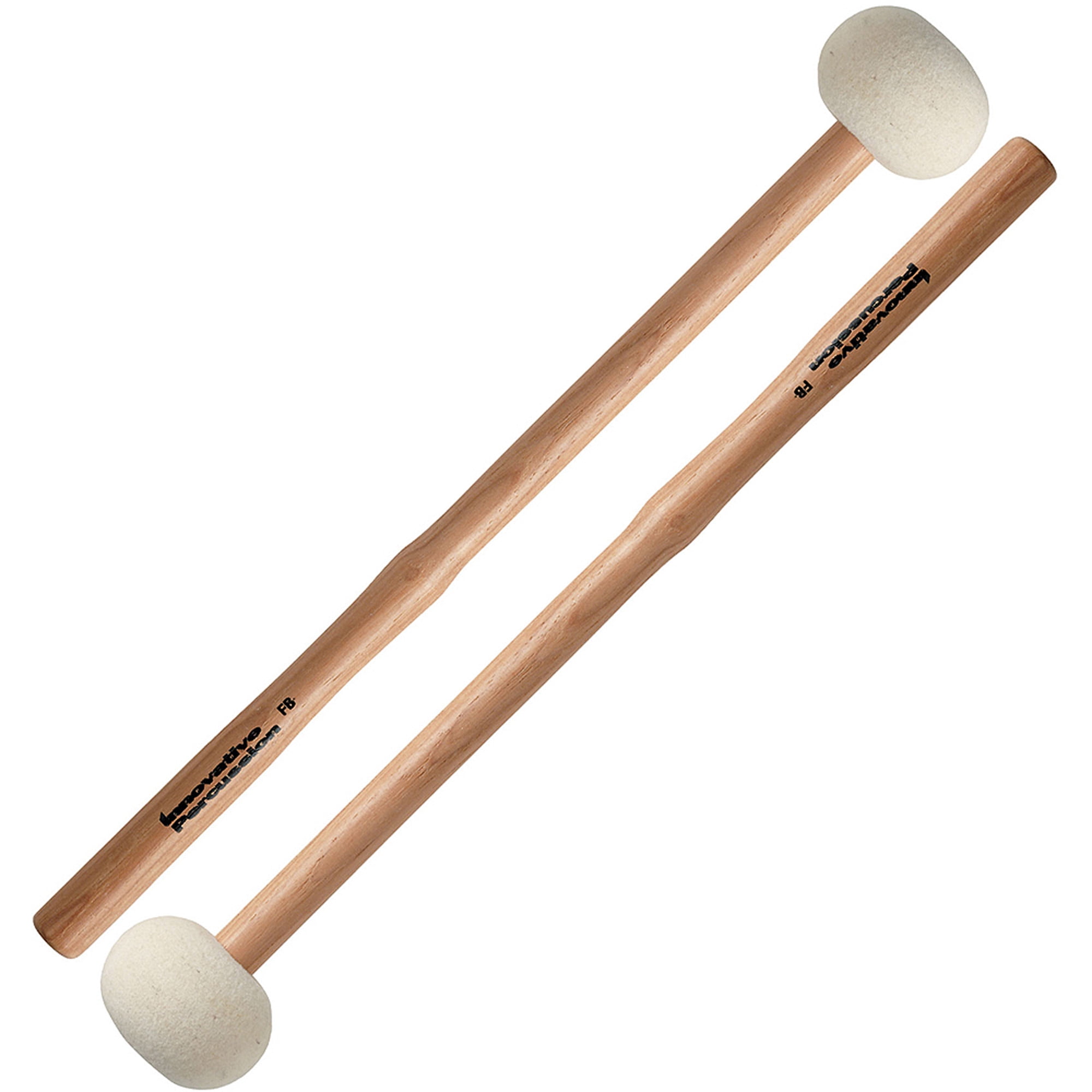 Innovative Percussion FB4 Hard Marching Bass Drum Mallets w/ Heartwood