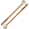 Innovative Percussion FB4 Hard Marching Bass Drum Mallets w/ Heartwood Hickory Shafts