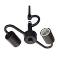 thumbnail image 2 of Cloth & Wire Oil Rubbed Bronze 2-Light Pendant Light Fixture for Home Lightning, 2 of 3