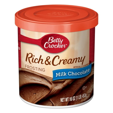 Betty Crocker Rich and Creamy Milk Chocolate Frosting, 16 ...