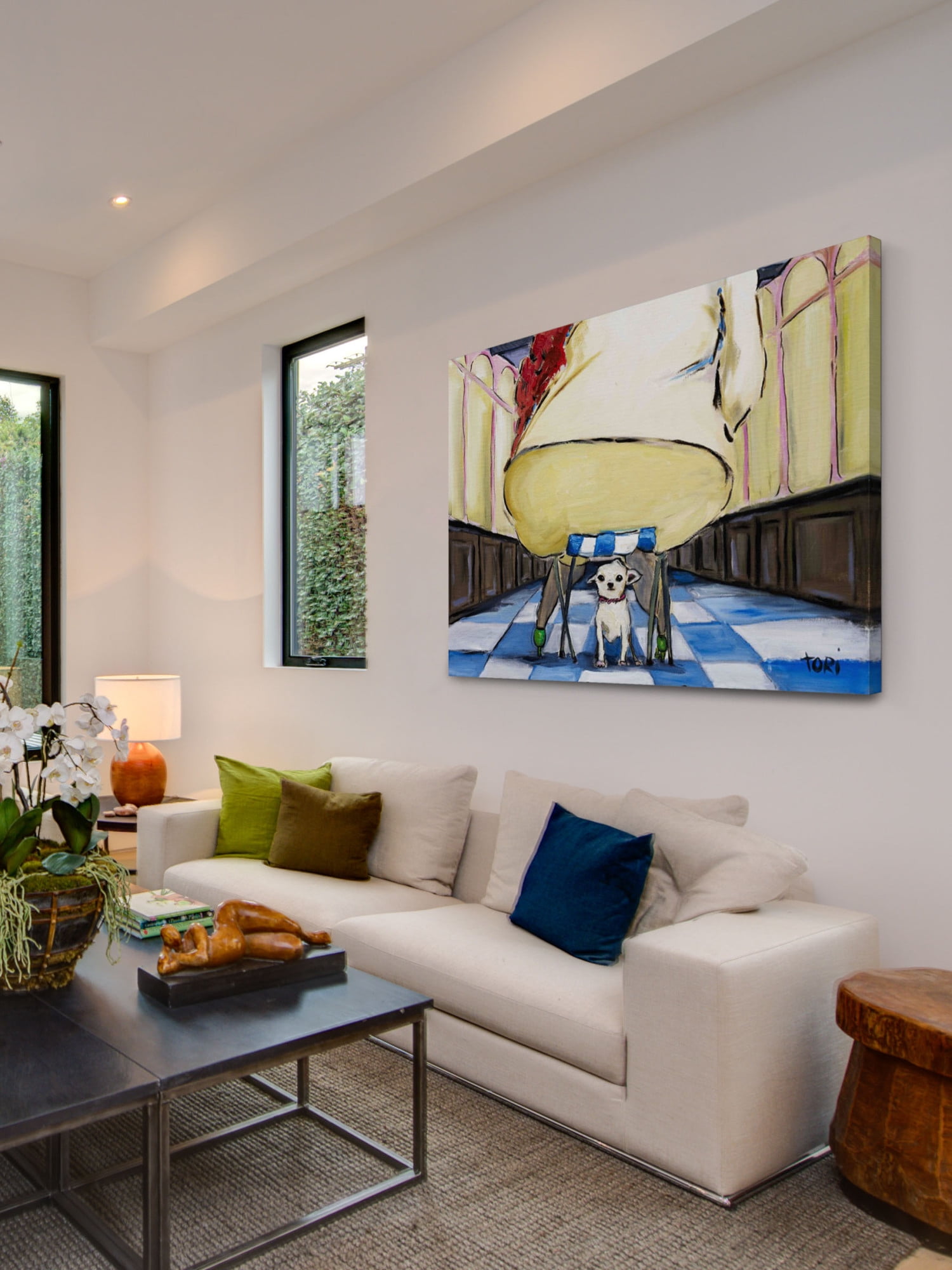 Marmont Hill Precarious by Tori Campisi Canvas Wall Art
