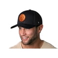 thumbnail image 3 of Gorra trucker negra HAKA Detroit con malla y cierre snapback, 3 of 6