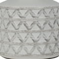 thumbnail image 4 of Better Homes & Gardens Diamond Weave Ceramic Table Lamp, Distressed White, 4 of 5