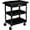 Black, variant on TUFFIOM 3 Tier Rolling Tool Cart with Drawer, 330 LBS Capacity Industrial Steel Service Utility Cart Tool Organizer