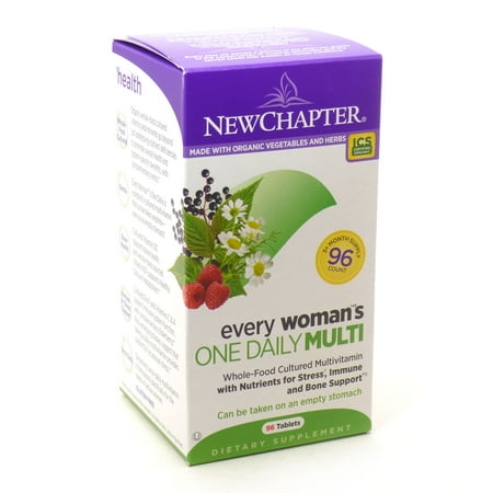 New Chapter Every Woman Multivitamin Tablets  96 Ct