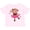 AD-Pink, variant on Ballerina Dance Monkey Girls Toddler T-Shirt