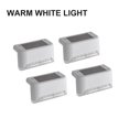 thumbnail image 4 of MYG 4 Pack Solar Fence Lights LED Waterproof Outdoor Solar Power LED Stair Lights, 4 of 9