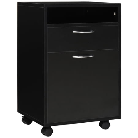 HOMCOM Armoire De Classement Vertical 24 Pouces Avec Tiroirs homcom-armoire-de-classement-vertical-24-pouces-avec-tiroirs
