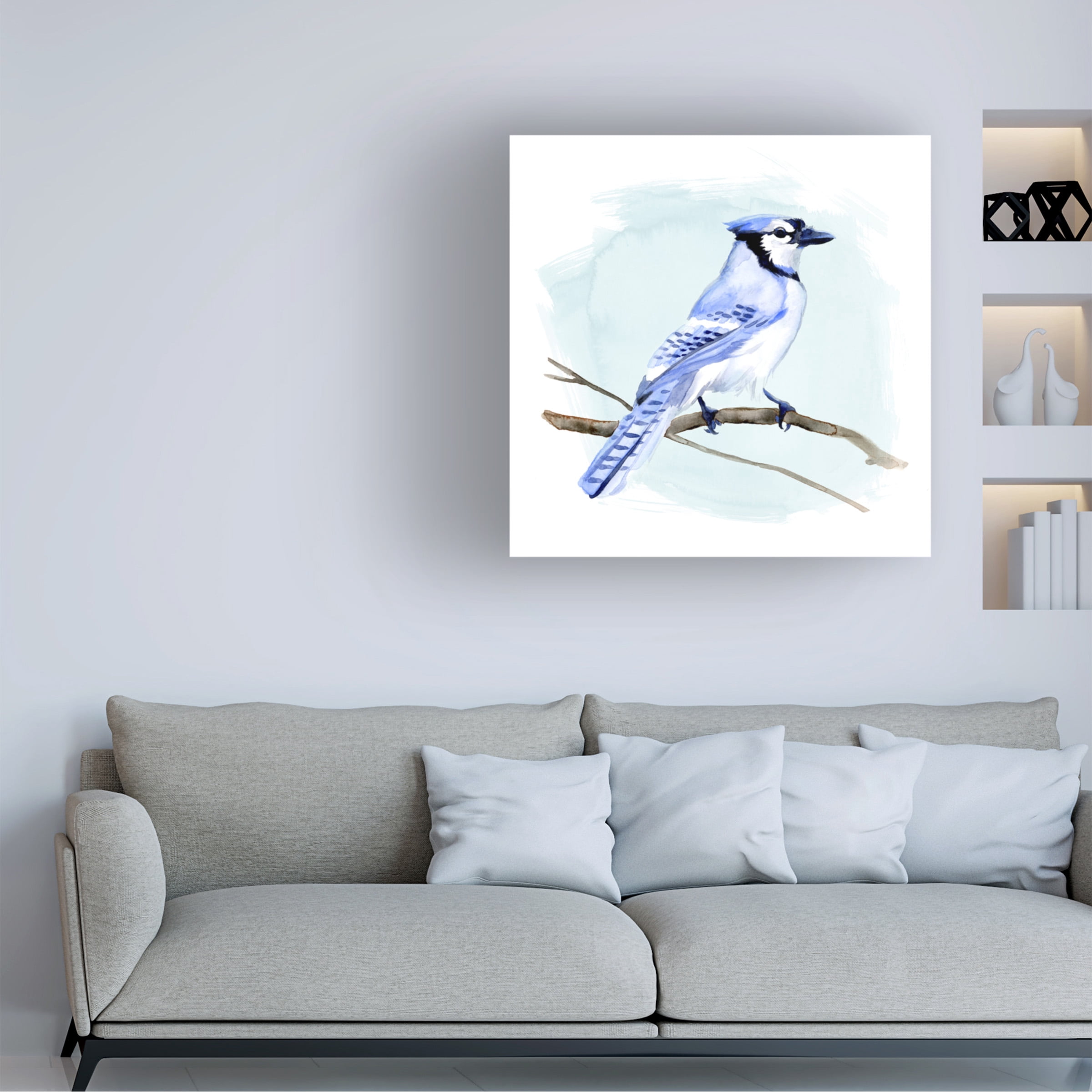 Jacob Green 'Coastal Blue Jay I' Canvas Art