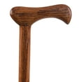 thumbnail image 3 of Brazos Twisted Red Oak Wood T-Handle Cane 37 Inch Height, 3 of 8