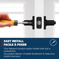 thumbnail image 4 of Poignée de Porte Mate Réversible Demi-Levier Factice Ne Se Retourne Pas Poignées de Porte Intérieures pour Porte de Garde-Robe Placard et Portes Françaises Poignée d'Armoire/poignées d'Armoire Déco Maison Moderne, 4 of 8