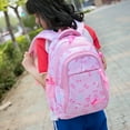 thumbnail image 2 of 3pcs/set Bow Print Schoolbags for Teen Girls Primary Waterproof Kids Backpack Student Princess Backpack Children's Bookbag Rucksack, 2 of 4
