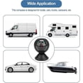 thumbnail image 5 of Boat Compass, Car Compass Dashboard Digital Navigation Exploration Compass, Black Marine Compass Fit for Boat Truck Car, 5 of 5