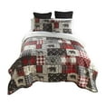 thumbnail image 1 of Donna Sharp King Bedding Set - 3 Piece - Timber Lodge Quilt Set With Quilt And Two Pillow Shams - Machine Washable, 1 of 5