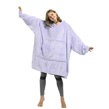 Catalonia Oversized Blanket Hoodie Sweatshirt,Giant Fleece Pullover with Large Front...