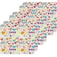 thumbnail image 3 of GZHJMY Valentine's Day Love Heart Washcloths 6 Pack, Highly Absorbent Soft Cotton Baby Washcloths Fingertip Towels, 12 x 12 Inch, 3 of 7