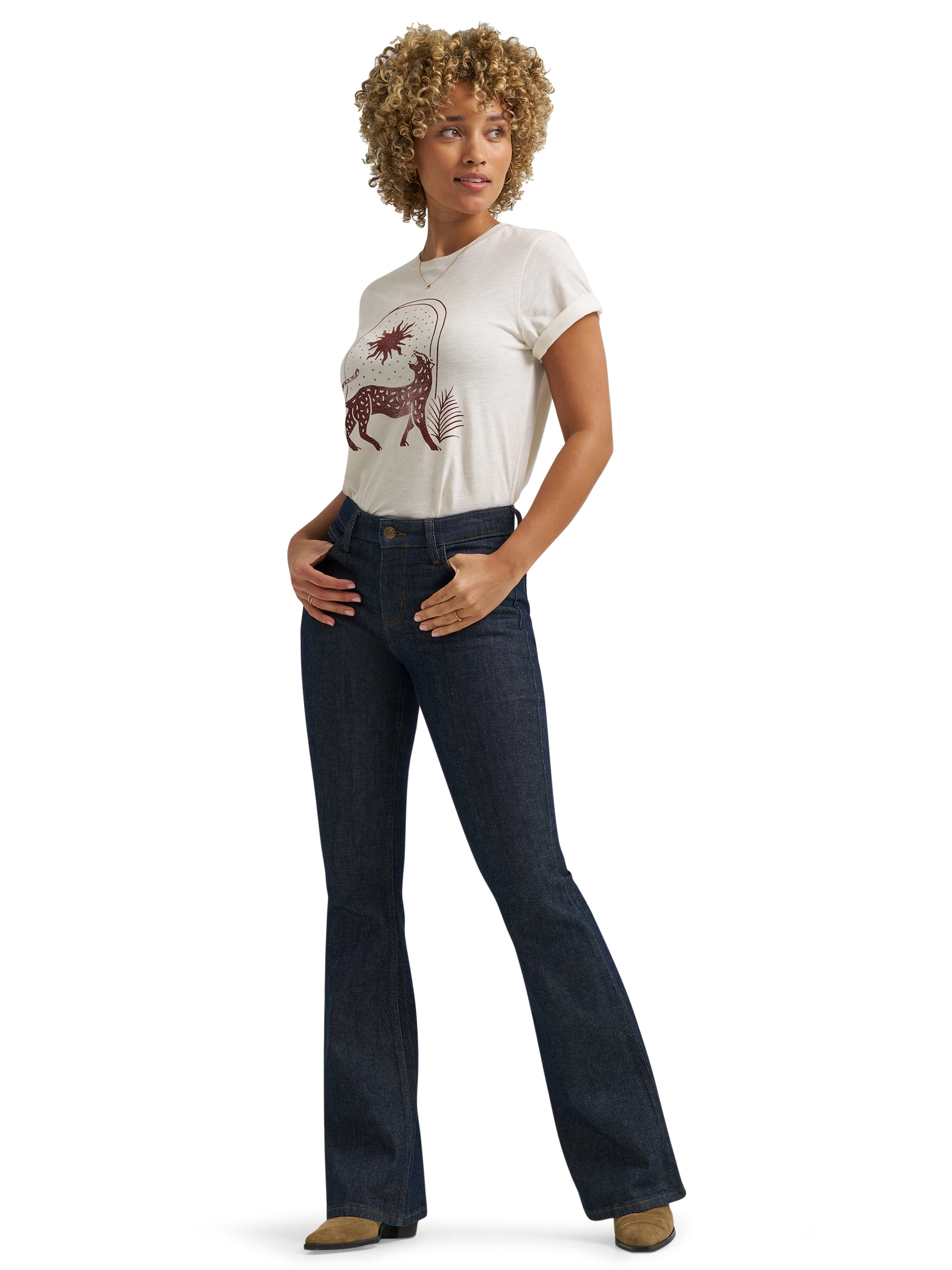 Lee® Women's Legendary Flare Jean, Available in Regular, Long, Short Inseams