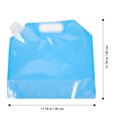 Miangastore Foldable Water Pouches 4Pack for Camping and Travel