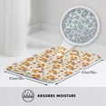 thumbnail image 6 of Bathroom Rugs Non Slip Washable - Cartoon Bike Cute Fox Kitchen Mats for Floor, Area Rugs for Entryway Rugs Indoor, Laundry Bathroom Room Door Rug with Rubber Backing 20x31.5in, 6 of 8