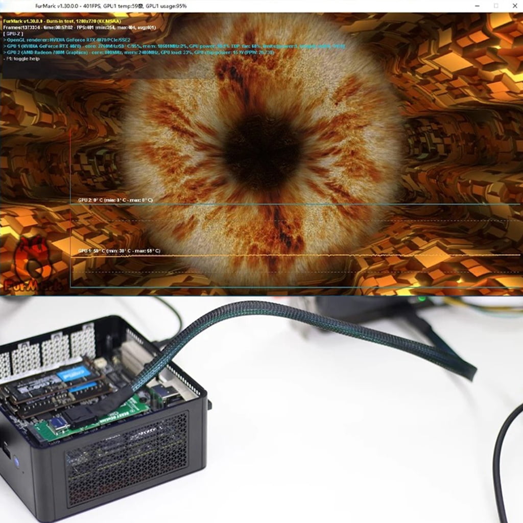 EXP GDC OCuLink GPU Dock GPU Dock EXP GDC PCIe External Independent Video Card Dock External Discrete Graphics Card Base
