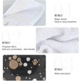 thumbnail image 4 of GZHJMY Hanging Kitchen Towel Cute Dog Paws and Dots Hand Towel 2 Pcs Absorbent Hanging Tie Towels for Bathroom Laundry Room Kitchen 12 x 17 Inches, 4 of 6