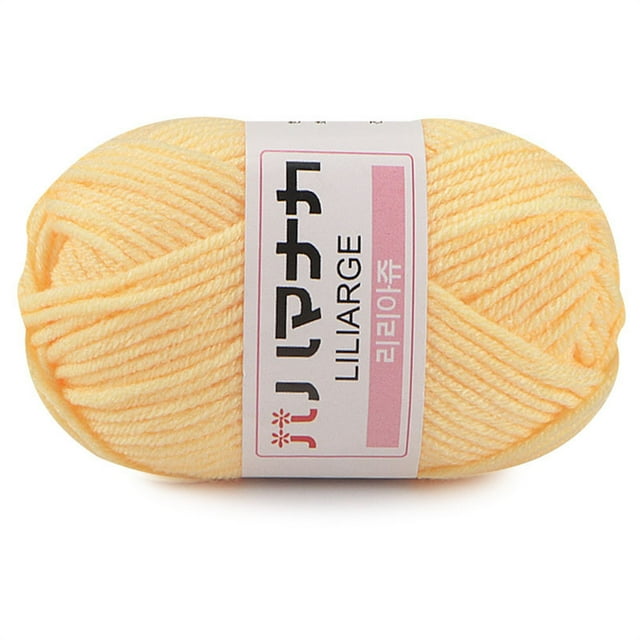Mashaouyo Clearance 1PC Chunky Colorful Hand Knitting Milk Cotton Knitting Crochet Blended Cotton